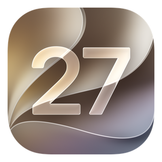 iPadOS 27 software update icon representing new iPad features for seniors
